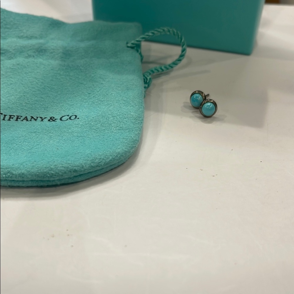 Tiffany & Co. Turquoise Stud Earrings